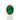 Emerald Afterglow Ring