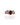 Multi gemstone statement ring in rhodium plated 925 sterling silver featuring garnet, pink tourmaline, green amethyst and amethyst. Tarnish-resistant artisan ring for everyday wear. Available in US size 7.5 (UK P) with resizing options.