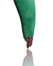 Ruby Pink Starfish Earrings