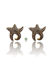Champagne Starfish Earrings