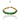 Emerald Cut Green Onyx Bracelet