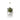 A green tourmaline gemstone set in a sterling silver ring with a white rhodium finish.