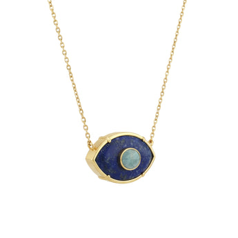lapis lazuli necklace
agate necklace
lapis agate necklace
eye necklace
statement necklace
summer jewelry
beach jewelry
layering necklace
gold plated necklace
gemstone necklace
boho necklace
vacation jewelry
resort jewelry