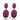 Ruby Pavé Drop Earrings