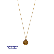 Elizabeth II Six Pence 1965 Coin Necklace