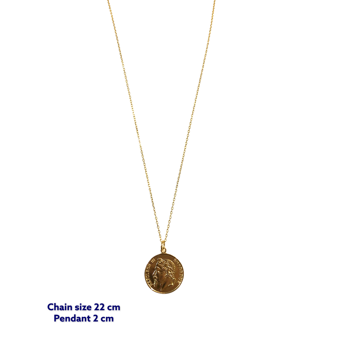 Napoleon coin necklace deals