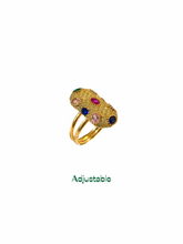 Farah Multi-Colour Statement Ring