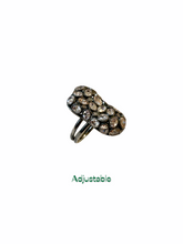 Oval White Zircon Pavel Statement Rings