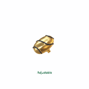 Mathew Spiral Statement Ring