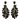 Pavel Baroque Pearl Zirconia Earrings