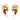 Starfish Yellow Pearl Earrings