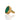 Emerald Afterglow Ring
