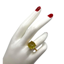 Lemon Quartz Ring