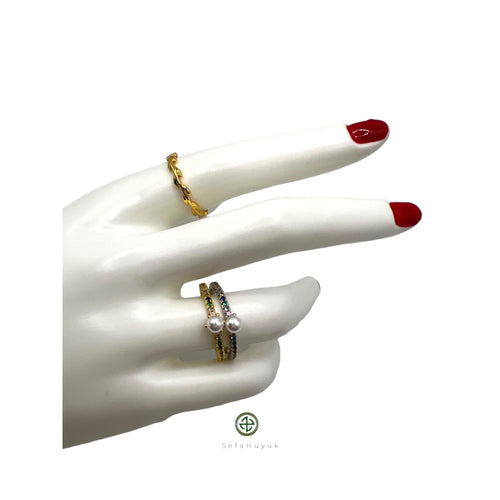 Walfre Pearl Ring