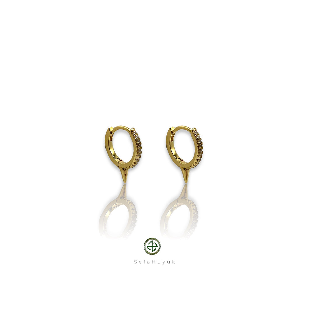 Spike Hoop Earrings