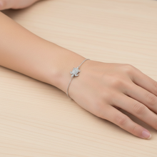 Elegant 18K gold vermeil or 925 sterling silver turtle bracelet with adjustable 17cm + 3.5cm extension. Minimalist pavé charm design, perfect for everyday wear or gifting.