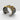 Luxury black rhodium and 18K gold plated cuff bracelet on 925 sterling silver featuring citrine, amethyst, ruby, kyanite, rutilated quartz, blue topaz and orange tourmaline.