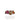 Multi gemstone statement ring in rhodium plated 925 sterling silver featuring citrine, orange tourmaline, ruby and garnet. Tarnish-resistant artisan ring for everyday wear. Available in US size 7 (UK N) with resizing options.