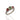 Trio tourmaline ring in rhodium plated 925 sterling silver featuring red and green tourmaline gemstones. Elegant and colourful ring for everyday wear. Available in US size 8 (UK Q) with resizing options.