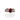 Multi gemstone statement ring in rhodium plated 925 sterling silver featuring garnet, pink tourmaline, green amethyst and amethyst. Tarnish-resistant artisan ring for everyday wear. Available in US size 7.5 (UK P) with resizing options.