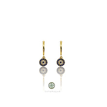 Round Lucky Eye Earrings