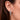 Elegant crocodile earrings crafted in 18K gold vermeil or sterling silver with sparkling baguette-cut zirconia. Unique statement jewelry perfect for layering and everyday luxury.