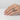 Trio tourmaline ring in rhodium plated 925 sterling silver featuring red and green tourmaline gemstones. Elegant and colourful ring for everyday wear. Available in US size 8 (UK Q) with resizing options.