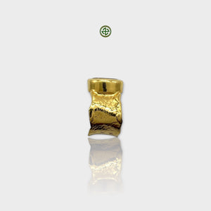 Natural Lemon Quartz Ring