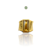 Citrine Gemstone Ring