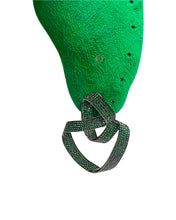 Twisted Green Pavé Earrings