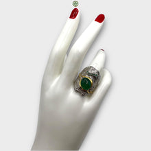Green Onyx Natural Stone Ring