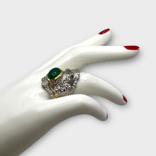 Green Onyx Natural Stone Ring
