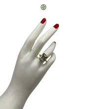 Emerald Cut Green Amethyst Ring