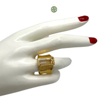 Citrine Gemstone Ring