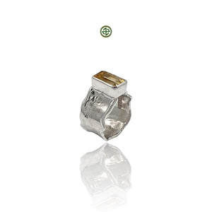 Citrine Gemstone Ring