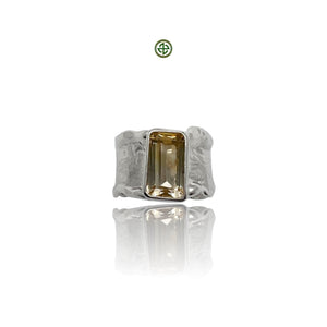 Citrine Gemstone Ring