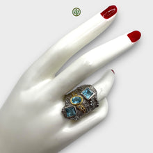 Aqua Marine Stone Ring
