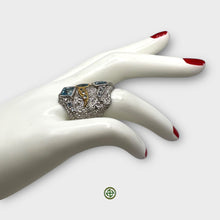 Aqua Marine Stone Ring