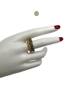 Stucky Eternity Ring with Ruby, Emerald & Sapphire