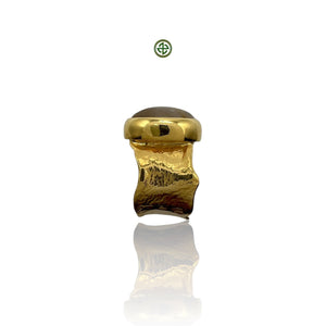 Rutilated Gold Quartz Ring