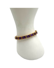 Emerald Cut Amethyst Bracelet – Gold Vermeil on Sterling Silver