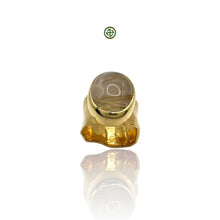 Rutilated Gold Quartz Ring