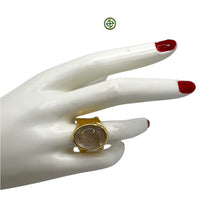 Rutilated Gold Quartz Ring