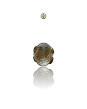 Green Amethyst Enamel Statement Ring