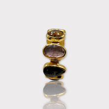 Watermelon Tourmaline Eternity Ring