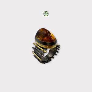 Natural Citrine Ring