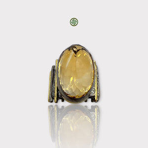 Natural Citrine Ring