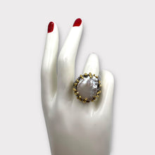 Large Baroque Pearl Ring