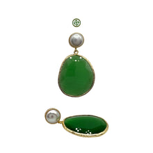 Cat’s Eye Pearl Earrings