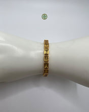 Emerald Cut Citrine Bracelet – Gold Vermeil on Sterling Silver